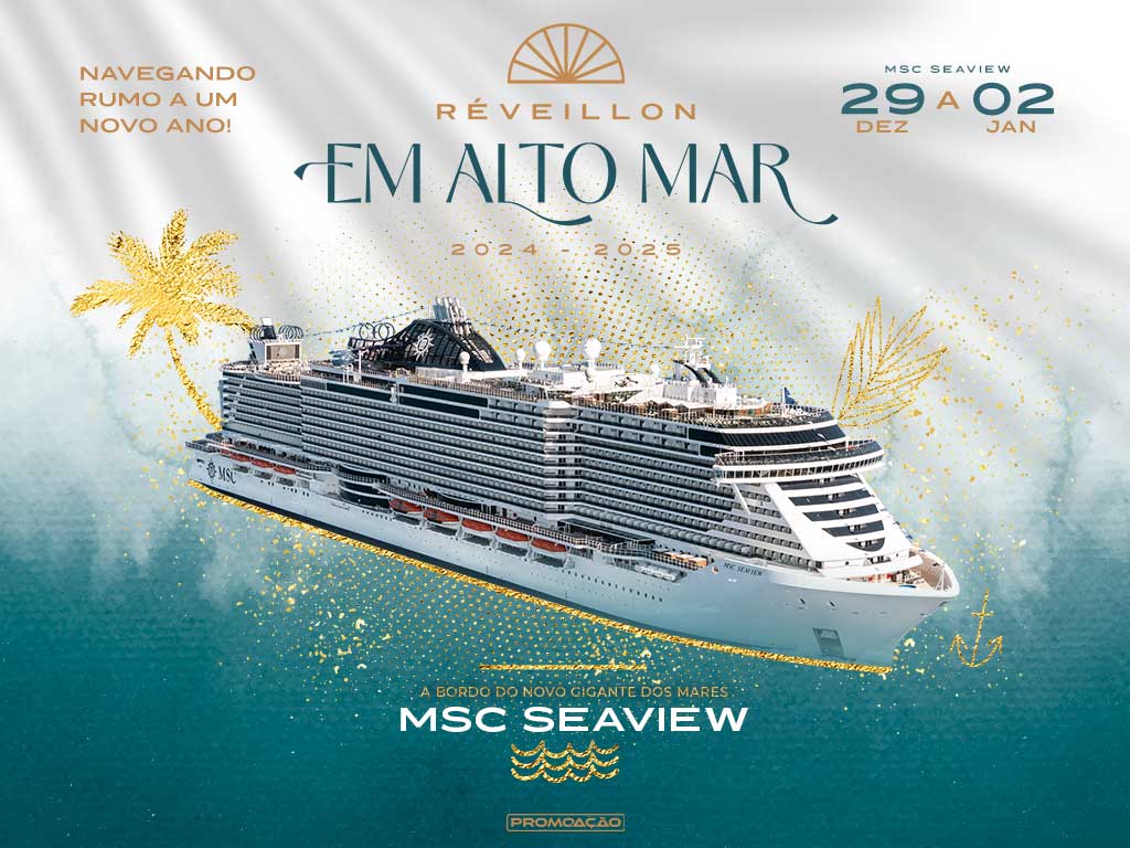 Banner do Réveillon em Alto Mar